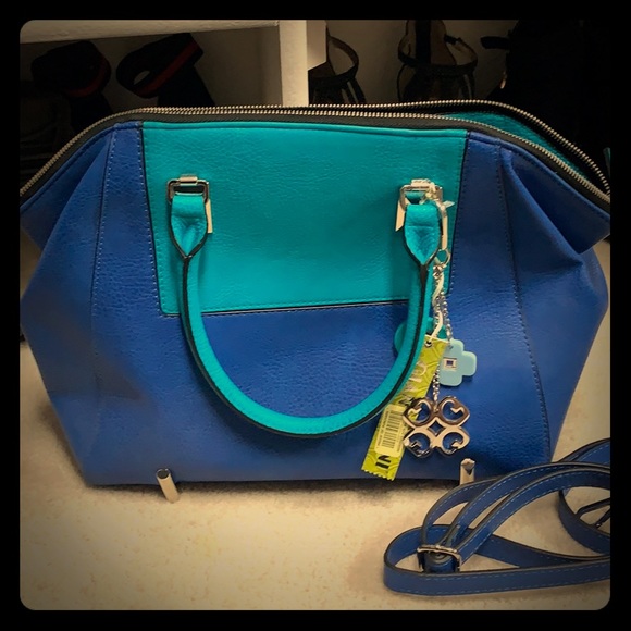 Gianni Bini Handbags - Gianni Bini Blue Satchel